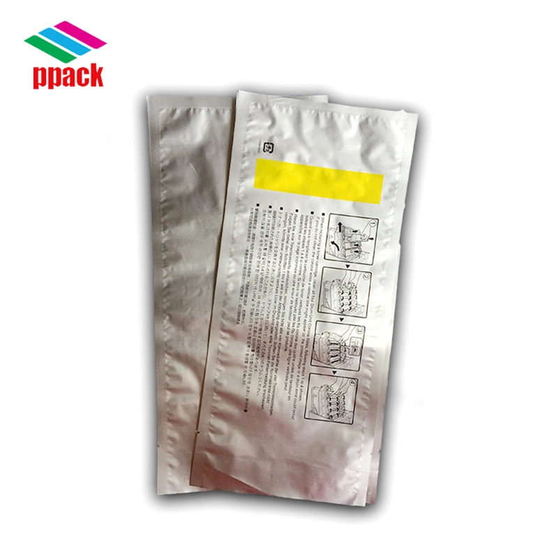 Three Side Seal Aluminum Foil Bags for Toner Cartridges/ OPC Drum Made in China Manufacture