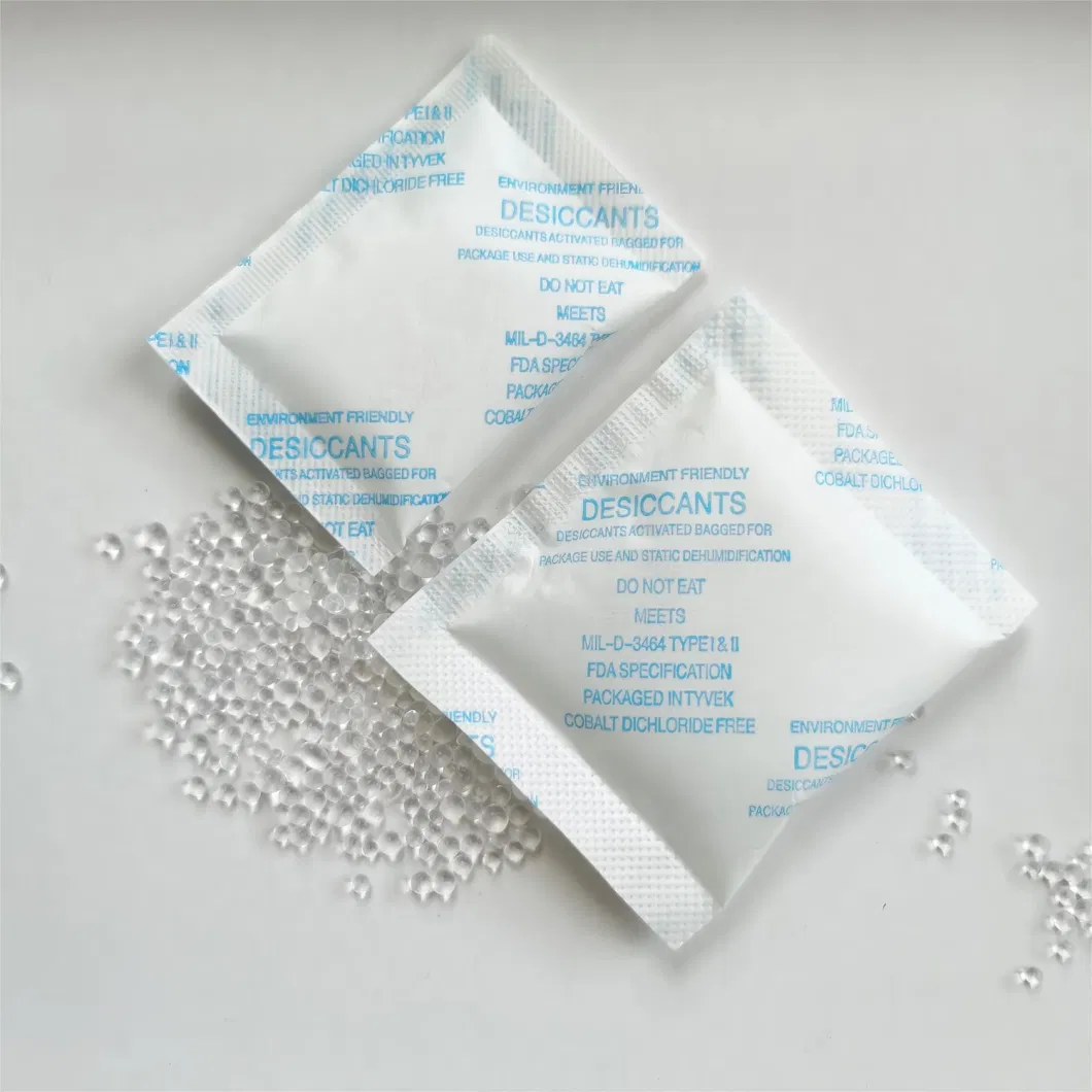 ESD Anti-Static Leak-Proof Sachet Halogen Free Silica Gel for Electronics (5g/10g)