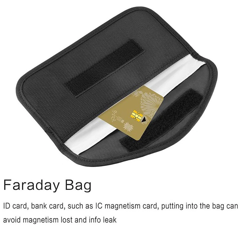 Faraday Pouch Faraday Bag RFID Signal Shielding Bag