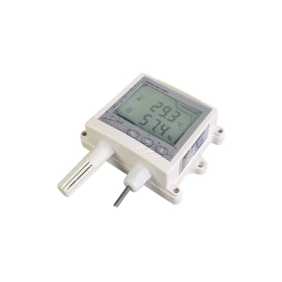 Дешевая цена Шанхай цифровой тип беспроводной датчик температуры индикатор влажности MD